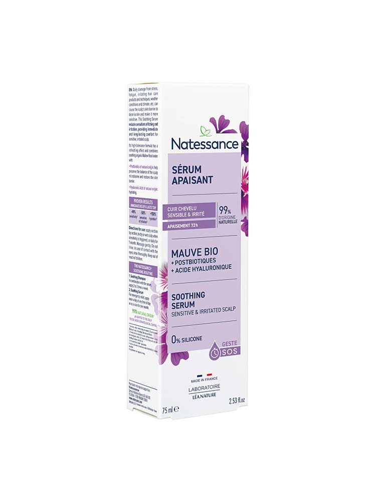 Natessance Sérum Apaisant à la Mauve 75 ml