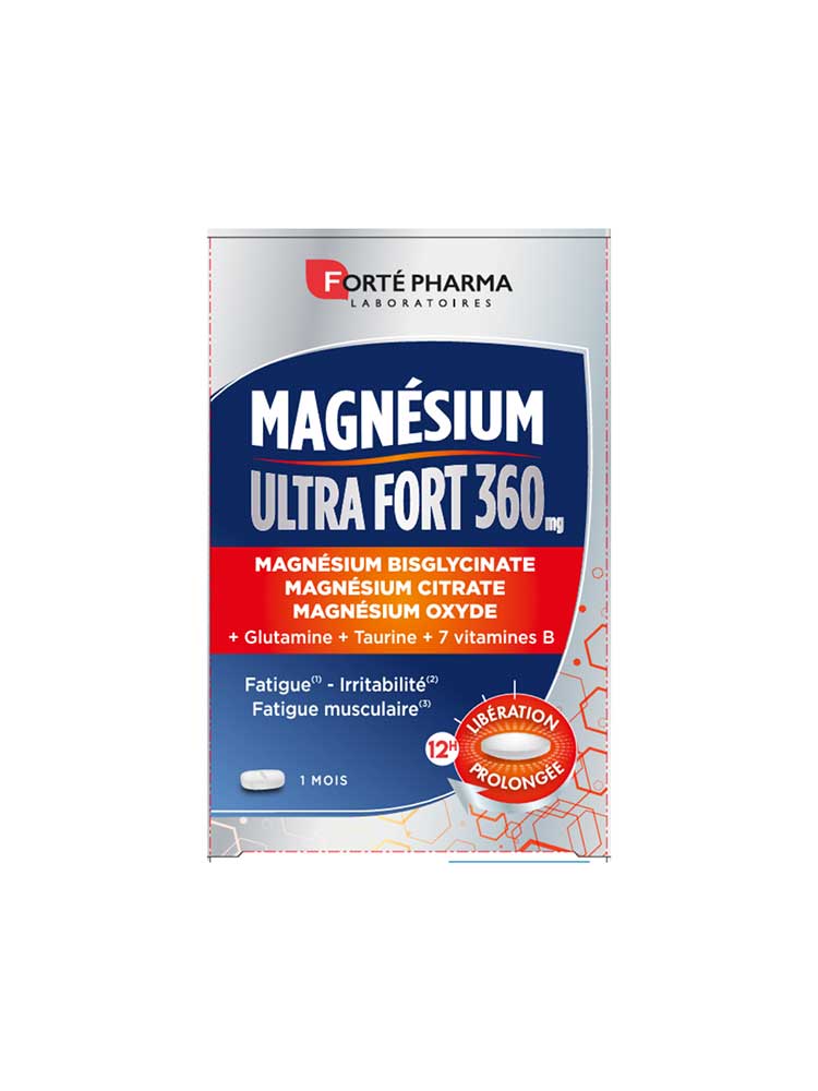 Forté Pharma Magnésium Ultra Fort 360 mg Complément Alimentaire 30 Comprimés