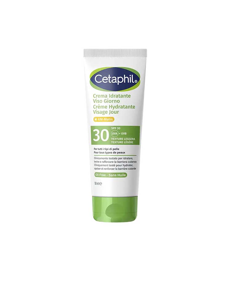 Cetaphil Crème Hydratante Visage Jour SPF 30 - Tube 50 ml