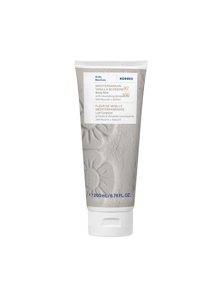 Korres Lait Corps Nourrissant Fleur de Vanille Méditerranéenne 200 ml