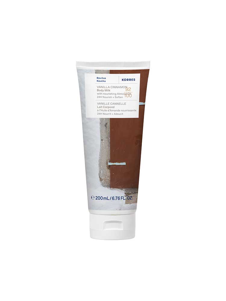 Korres Lait Corps Nourrissant Vanille Cannelle 200 ml