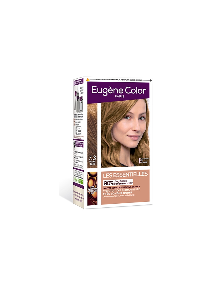 Eugène Color - Les Essentielles Coloration Permanente - Coloration : 7.3 Blond Doré