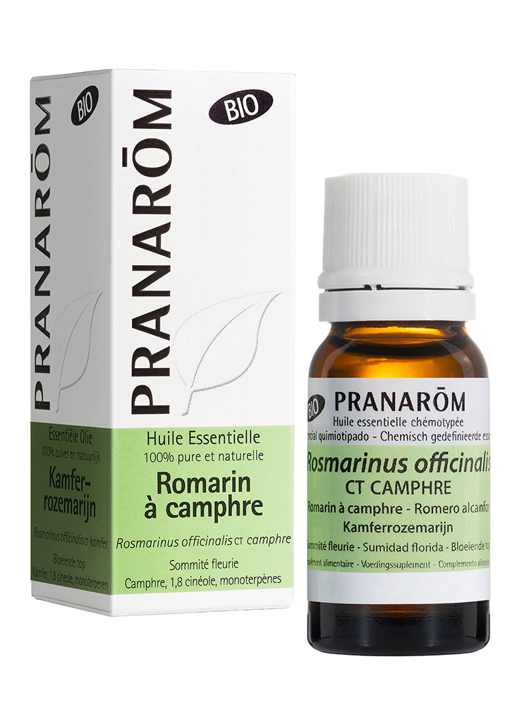 Pranarôm Huile Essentielle de Romarin à Camphre Bio - 10 ml