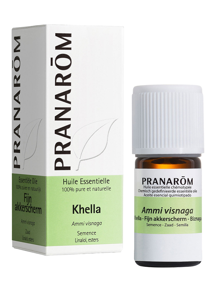 Pranarôm Huile Essentielle de Khella Ammi Visnaga Semence Hect 5 ml
