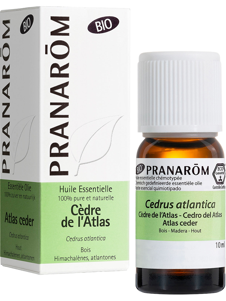 Pranarôm Huile Essentielle Cèdre de l'Atlas Bio Cedrus Atlantica Bois 10 ml