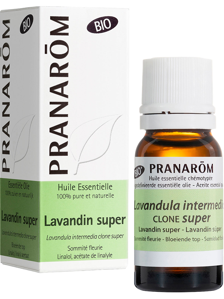 Pranarôm Huile Essentielle Lavandin Super Bio Lavandula X Intermedia Super Sommité Fleurie 10 ml