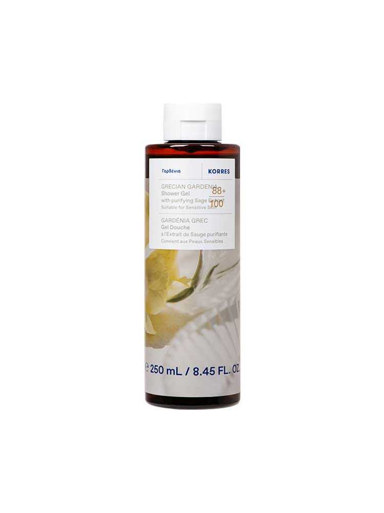 Korres Gel Douche Nettoyant Corporel Gardenia Grec 250 ml