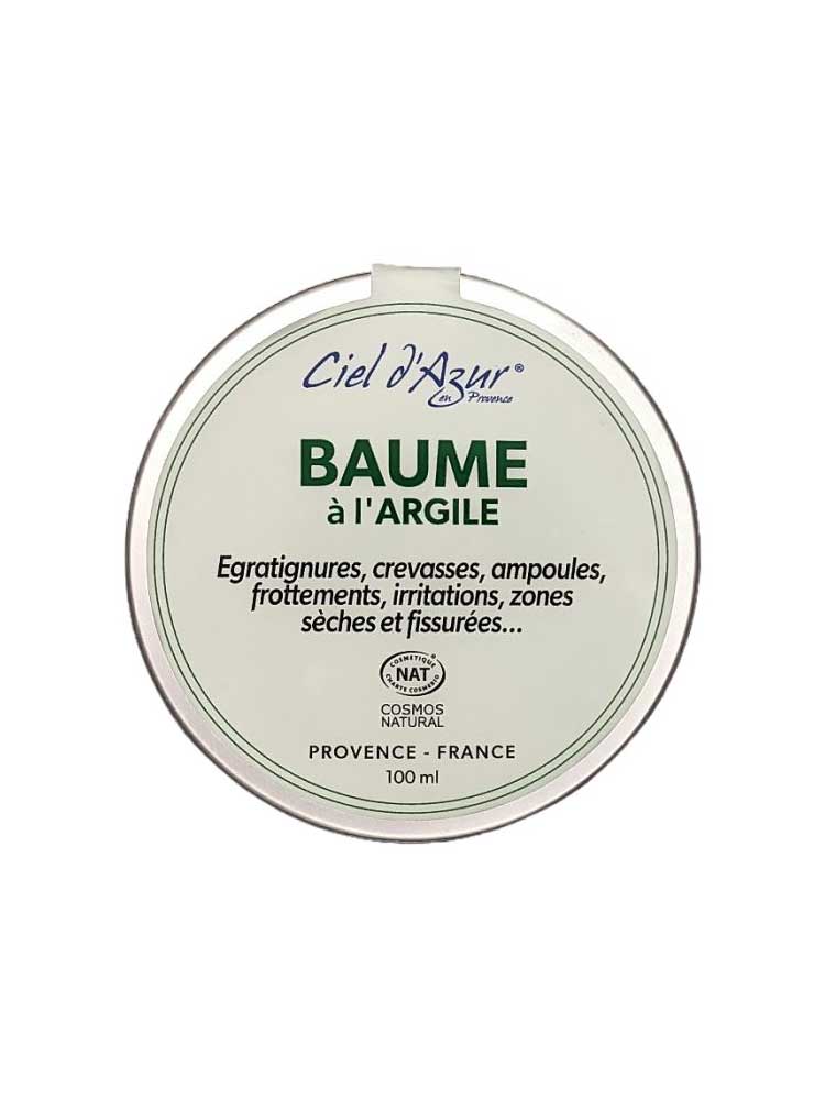 Ciel d'Azur Labs Ciel d'Azur en Provence - Baume Réparateur Protecteur à l'Argile - 100 ml Nat