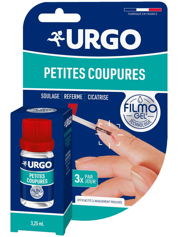 Urgo Filmogel Soulage Referme Cicatrise Petites Coupures 3,25 ml
