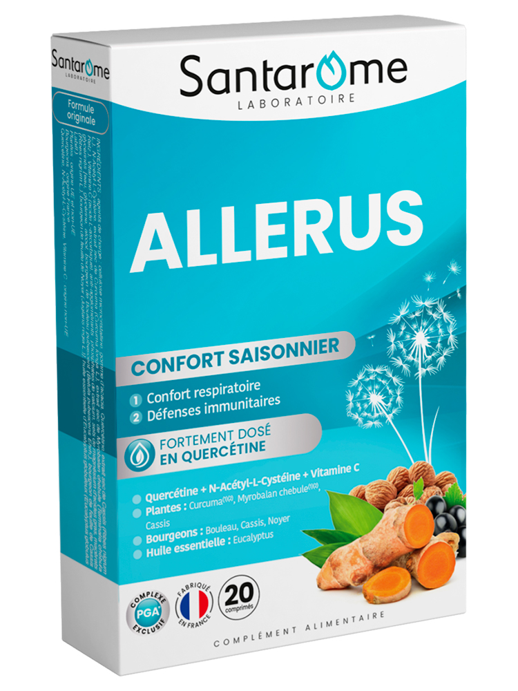 Santarome Allérus Confort Saisonnier 20 Comprimés