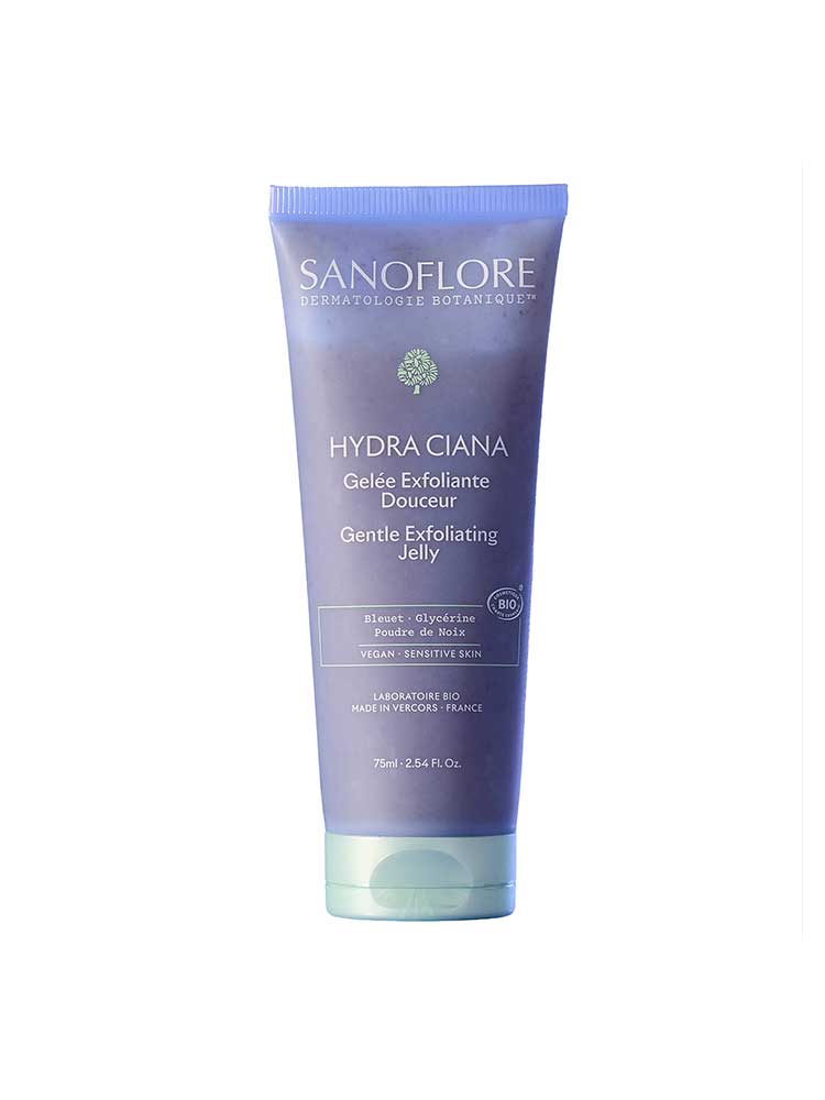 Sanoflore Hydra Ciana Gelée Exfoliante Douceur Visage Bio 75 ml