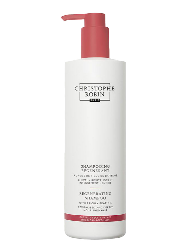 Christophe Robin Shampoing Régénérant Cheveux Secs et Abîmés 500 ml
