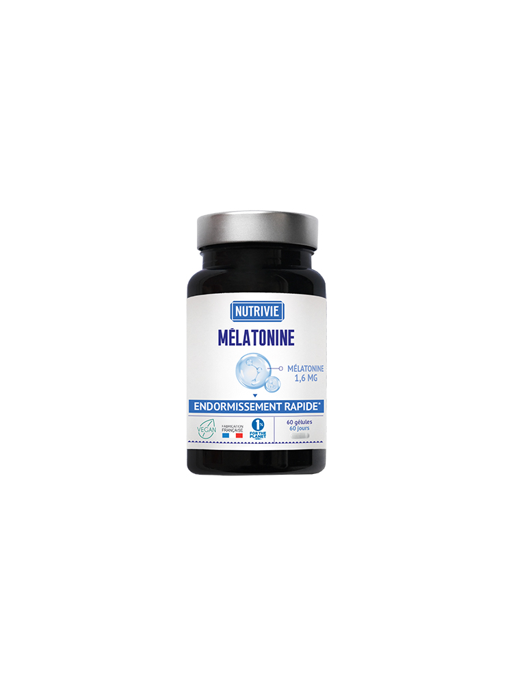 Nutrivie Melatonine Endormissement Rapide 60 Gélules