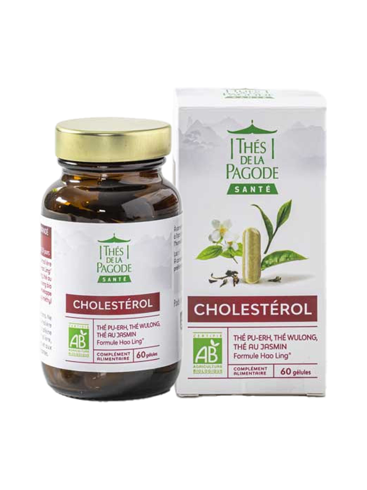 Thés de la Pagode Complément Alimentaire Cholestérol 60 Gélules