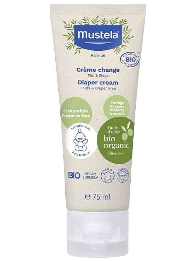 Mustela Crème Change Plis et Siège Bio 75 ml