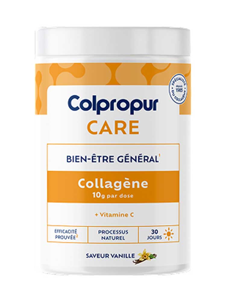 Colpropur Care Collagène Bien Être Général 300 g - Goût : Vanille