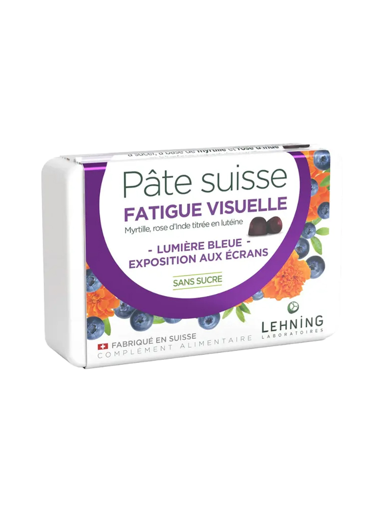 Laboratoires Lehning Pâte Suisse Fatigue Visuelle