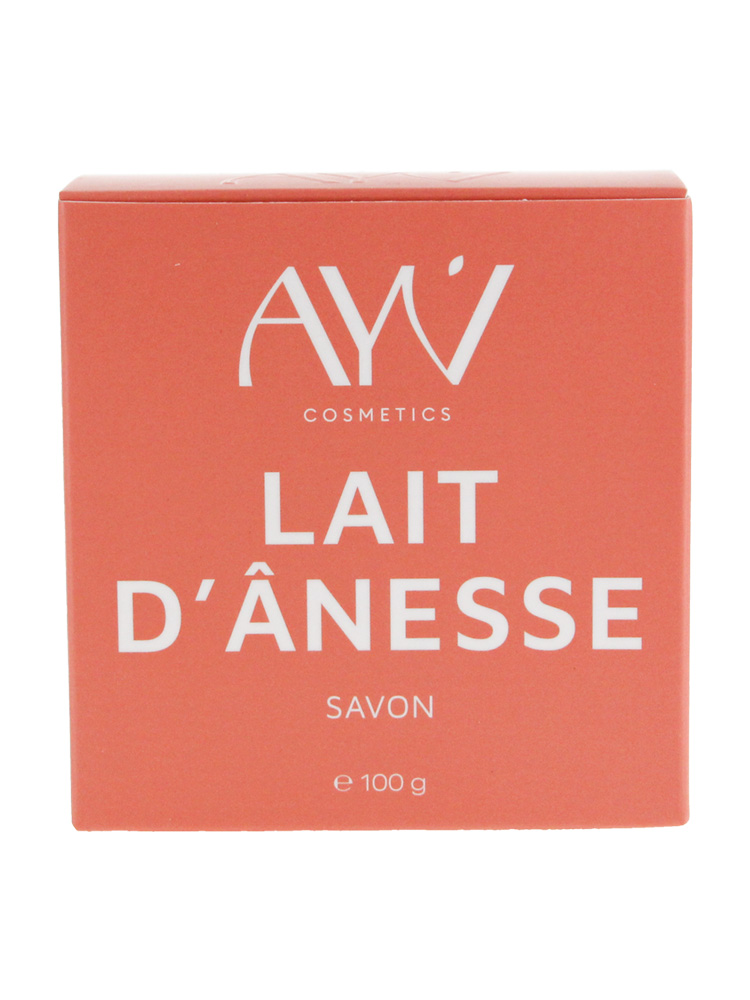 AYV Cosmetics Lait d'Ânesse Savon Exfoliant 100 g