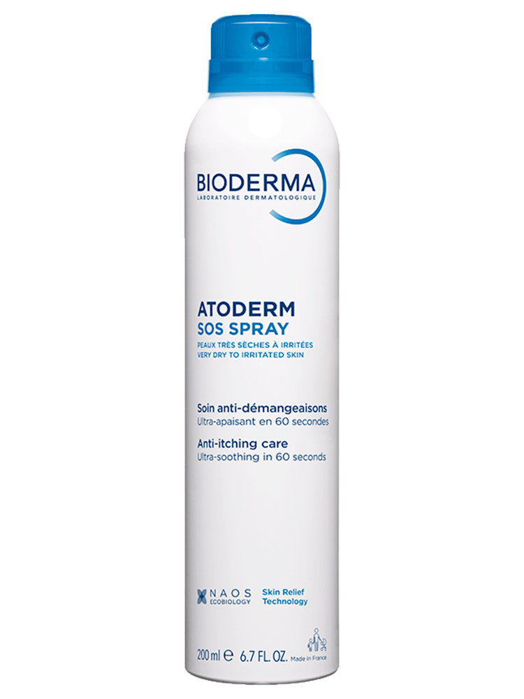 Bioderma Atoderm Spray Anti-Démangeaison Apaisant Sujettes à l'Eczéma Atopique 200 ml