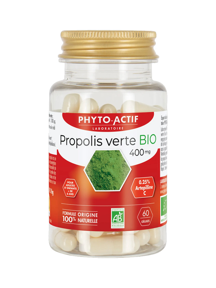 Phyto-Actif Propolis Verte Bio 60 Gélules