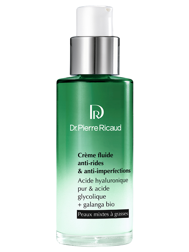 Dr Pierre Ricaud Crème Fluide Anti-Rides & Anti-Imperfections Peaux Mixtes à Grasses 40 ml