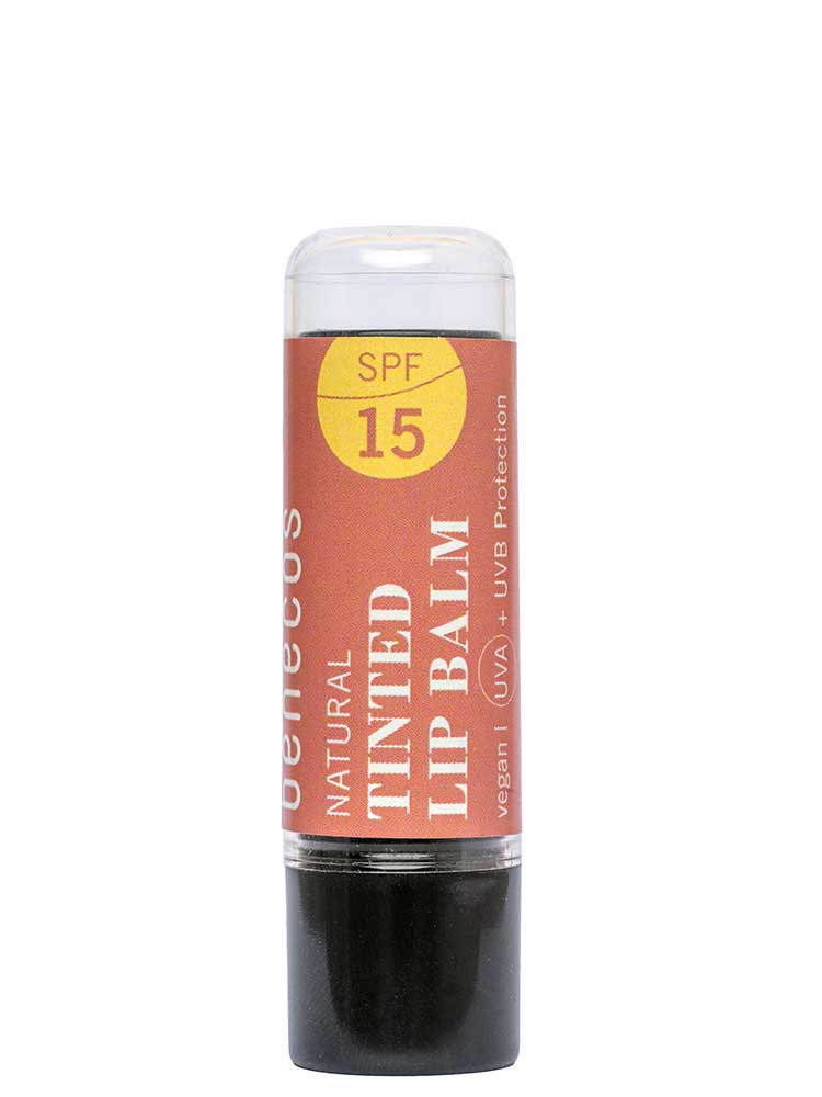 Benecos Baume à Lèvres Teinté Naturel SPF15 - Teinte : Coral Breeze