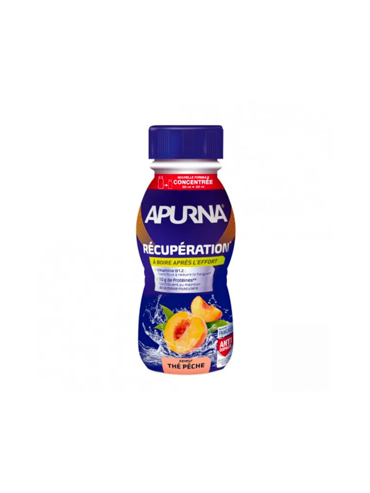 Apurna Récupération Après l'Effort 200 ml - Saveur : Thé Pêche