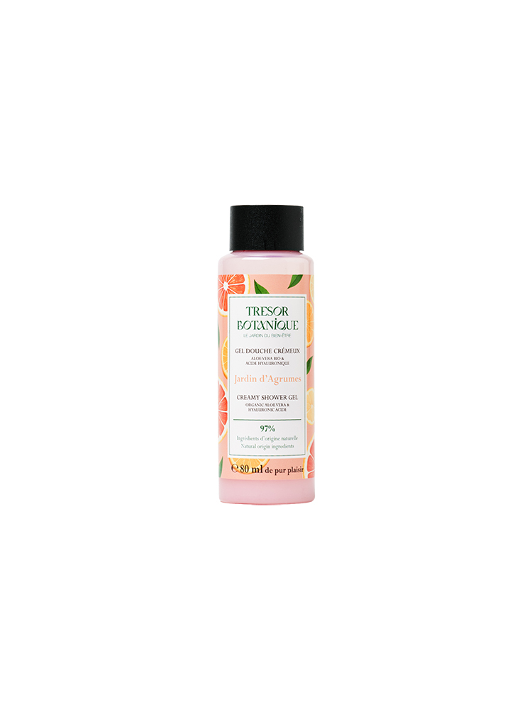 Trésor Botanique Gel Douche 80 ml – Jardin d'Agrumes