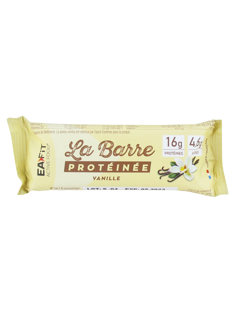 Barre protéinée Eafit 46 g - Saveur : Vanille