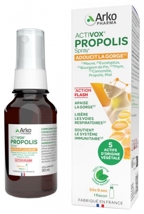 Arkopharma Activox Propolis Miel Citron Spray 30 ml ...